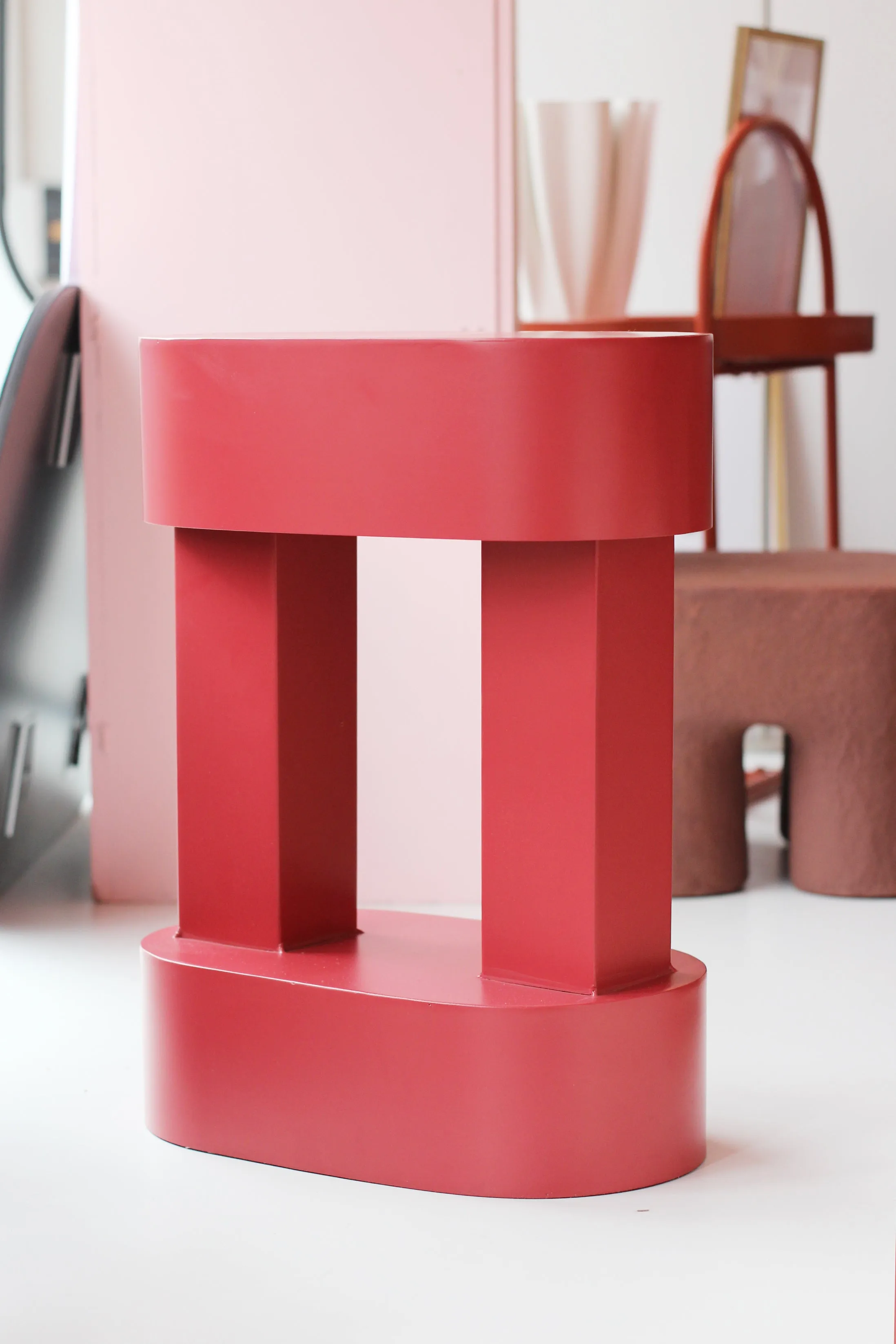 Magenta Side Table