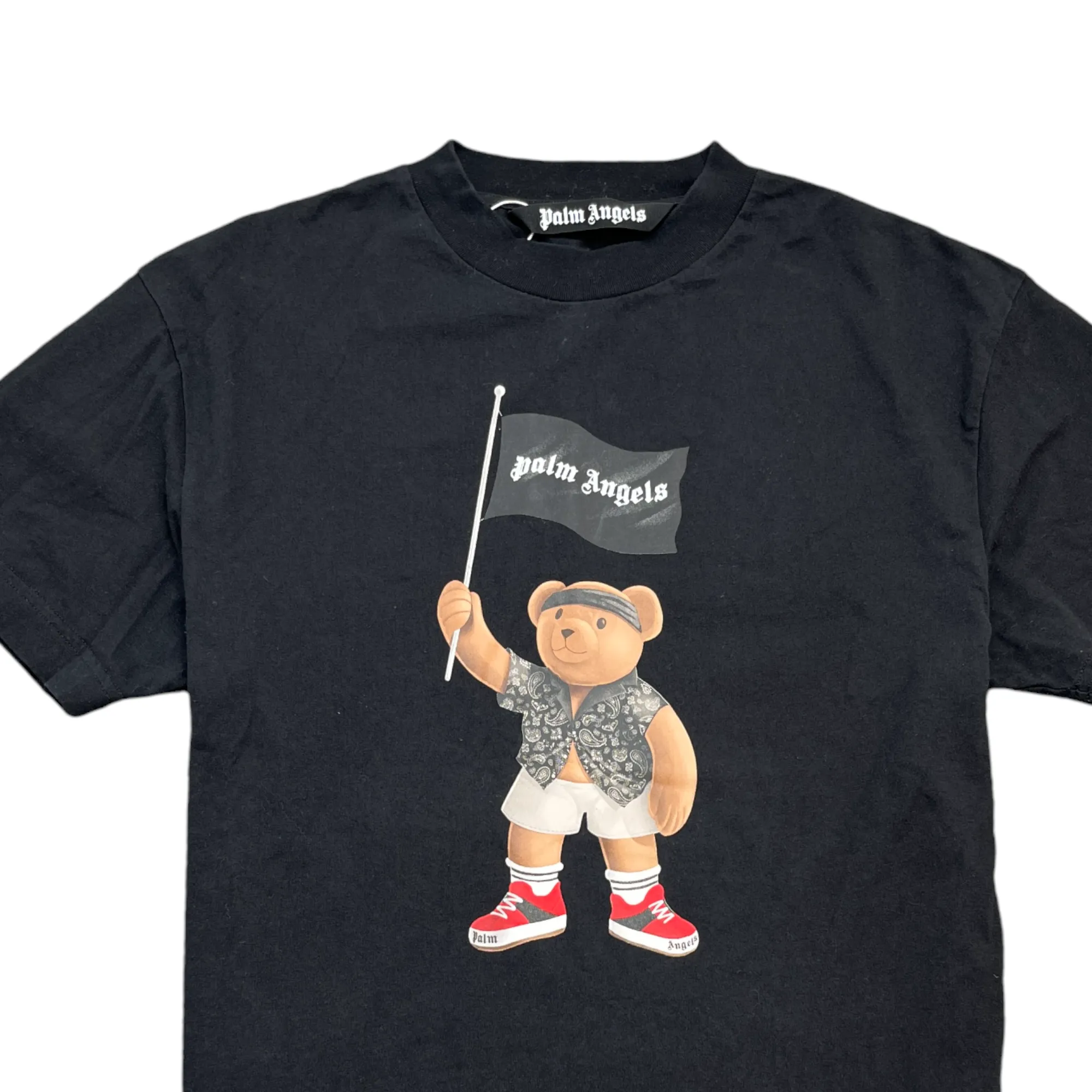 Men's Pirate Teddy T-Shirt Black Size M