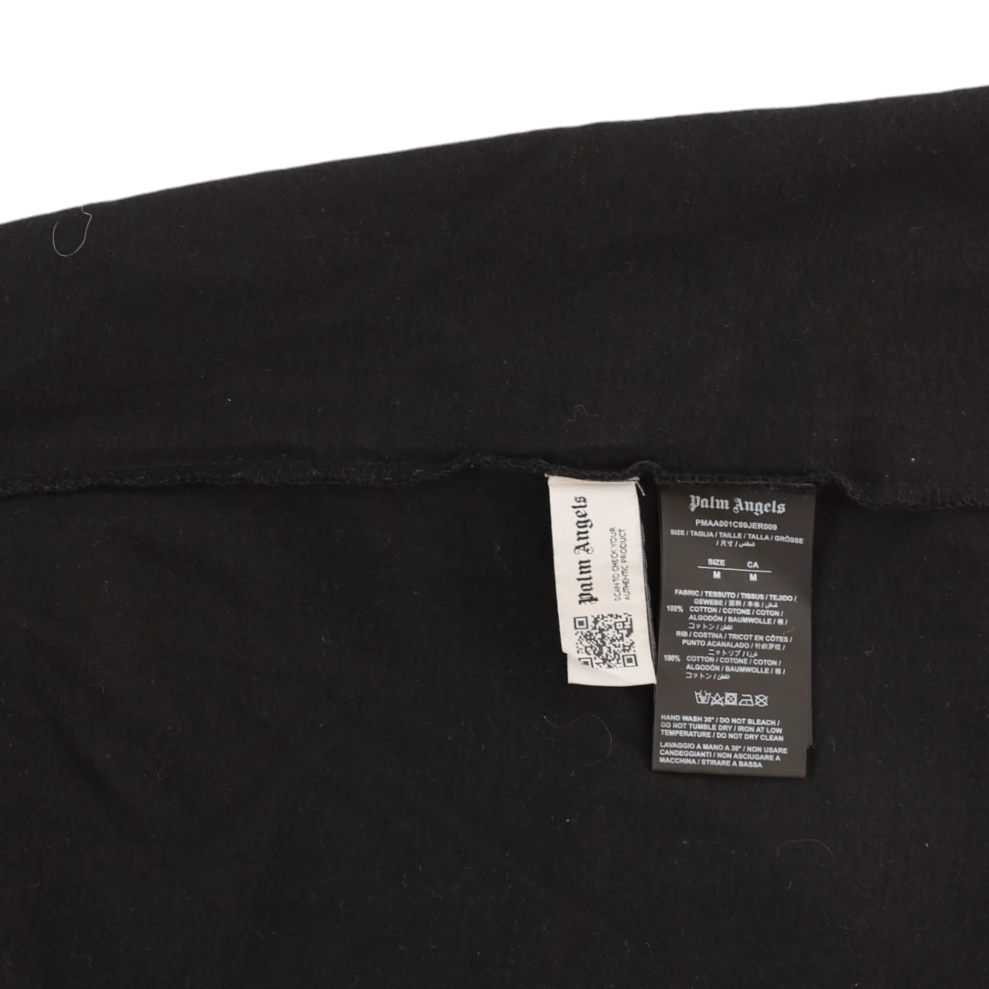 Men's Spray Logo Hong Kong T-Shirt Black Size M