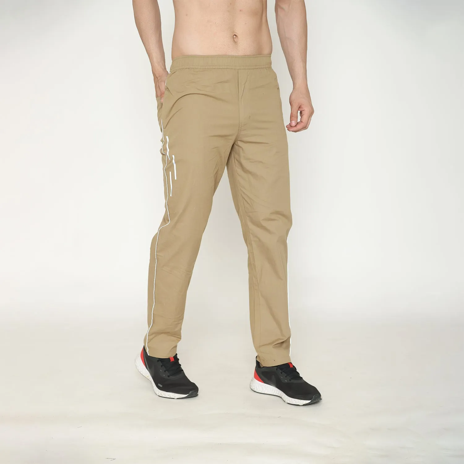 Men's Woven Solid Lower - Khaki