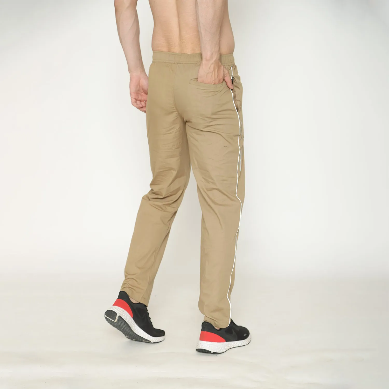 Men's Woven Solid Lower - Khaki