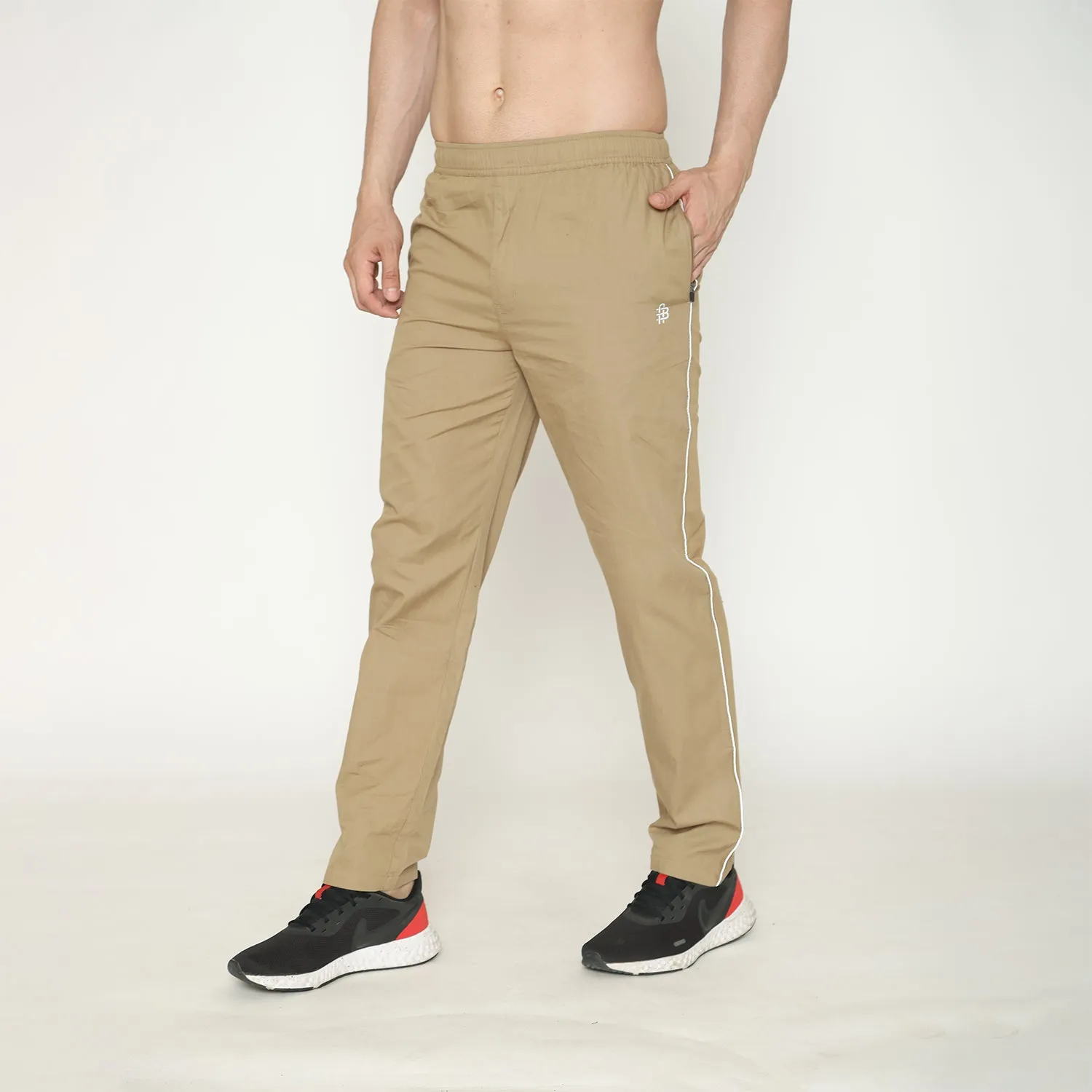 Men's Woven Solid Lower - Khaki