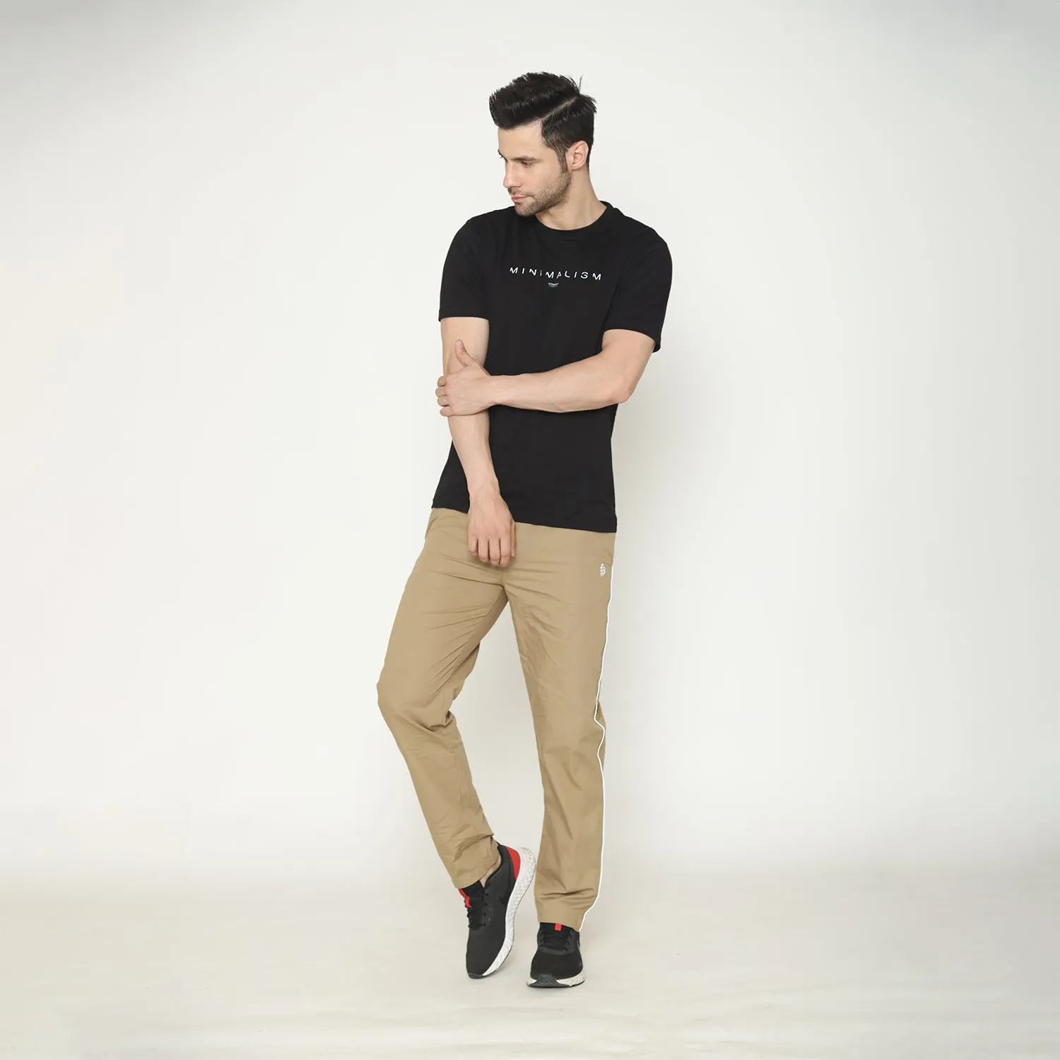 Men's Woven Solid Lower - Khaki