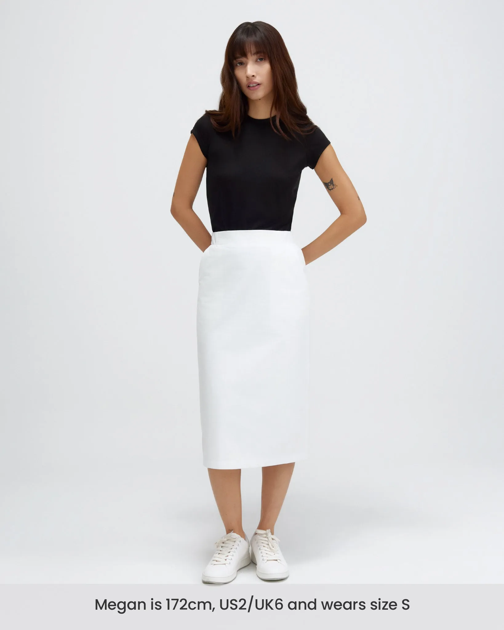 Midi Pencil Skirt