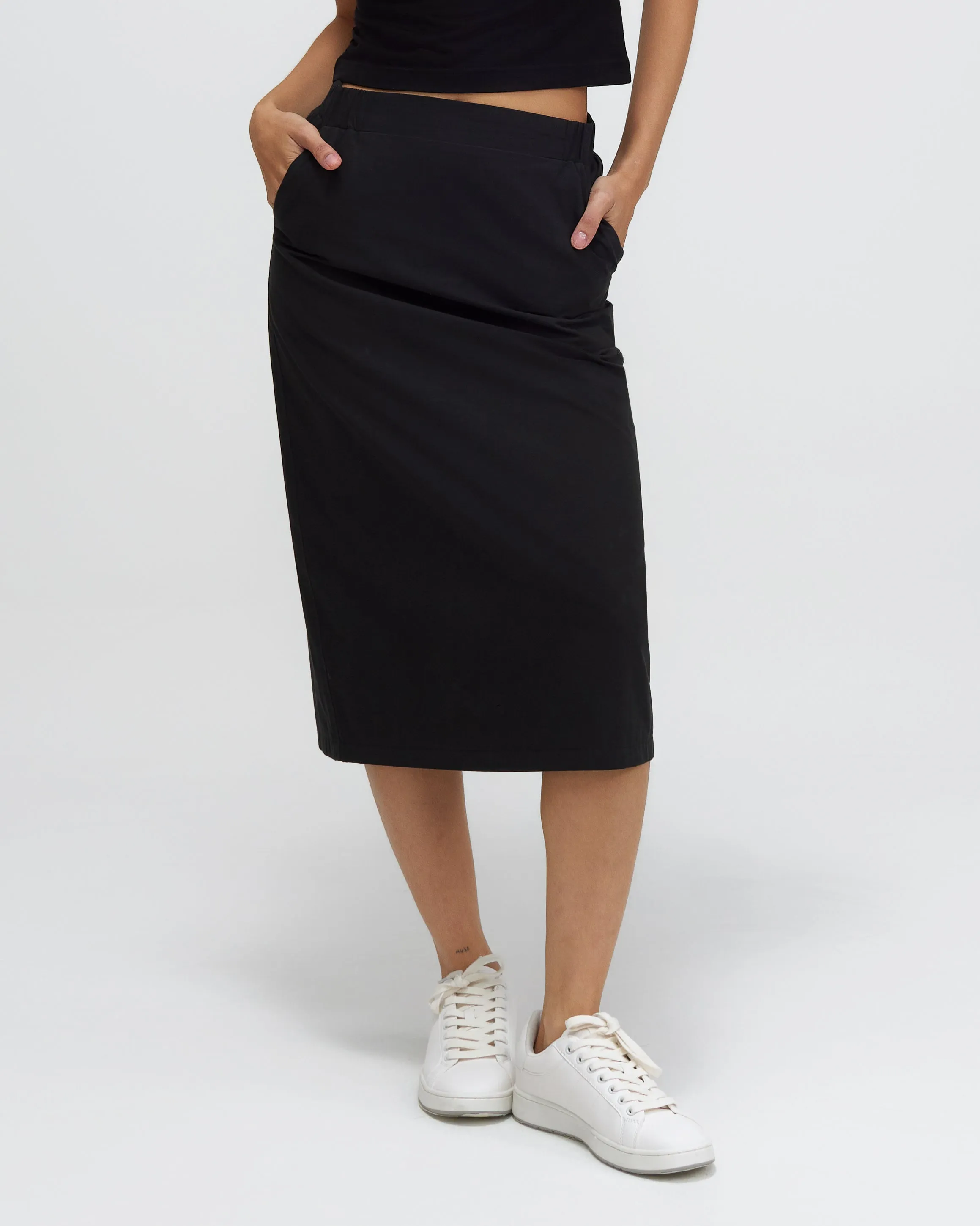 Midi Pencil Skirt