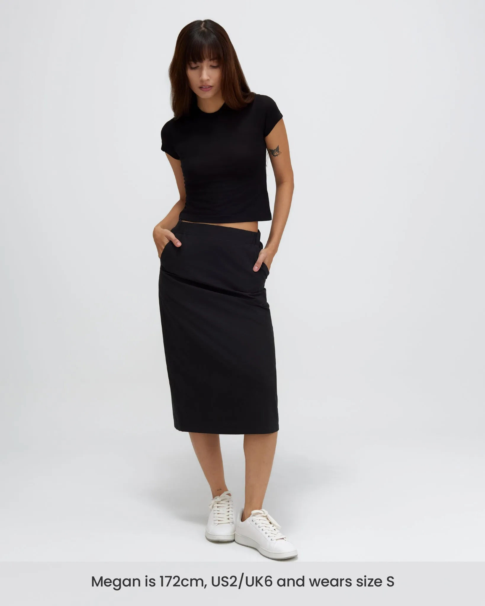 Midi Pencil Skirt