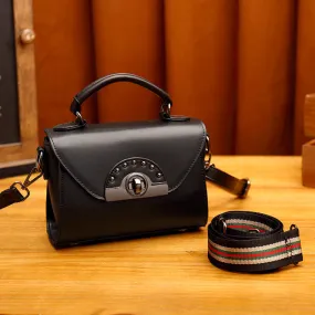 Mini Vintage Shoulder Bag by SMART SWWY – Genuine Leather Luxury