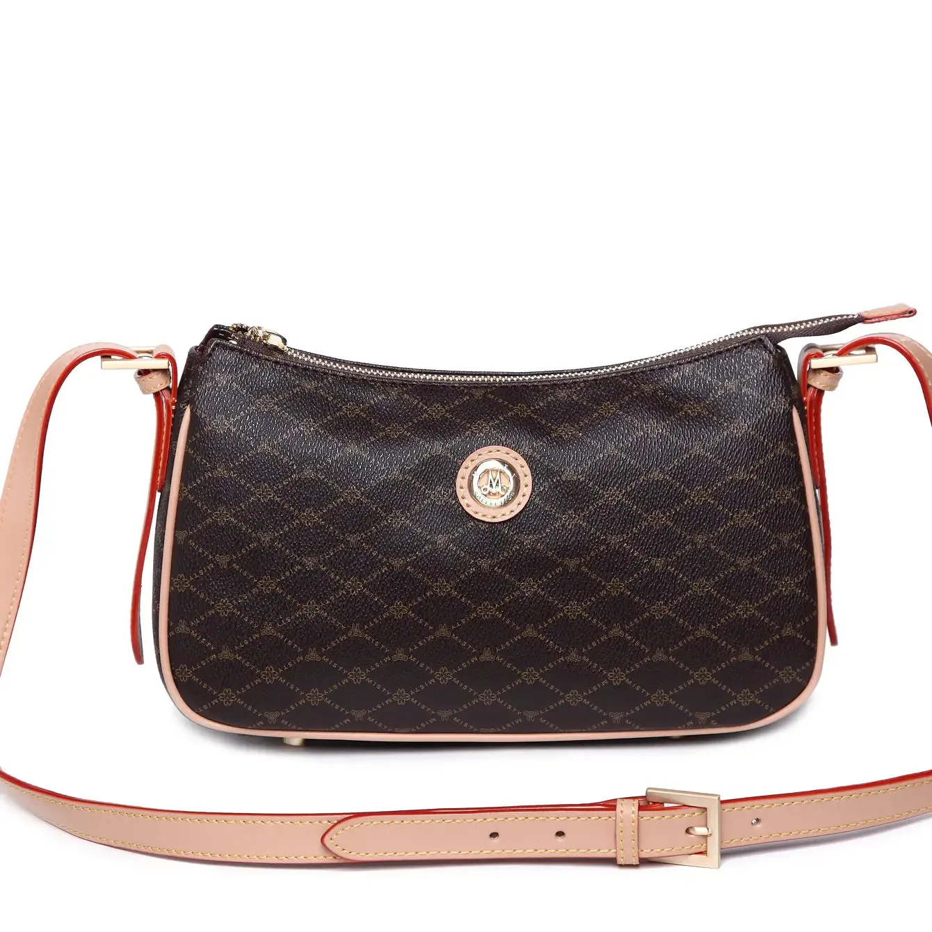 Misty Jazz Moderne Leather Handbag