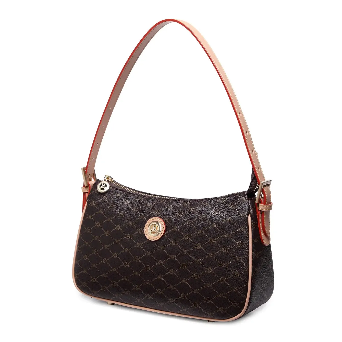 Misty Jazz Moderne Leather Handbag