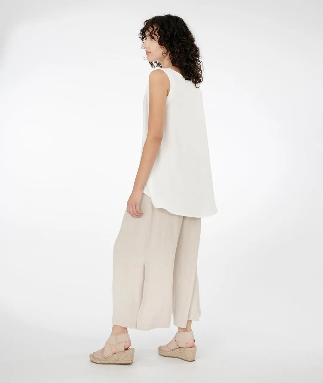 Niche - Brussels Crepe - Nora Tank - Ivory