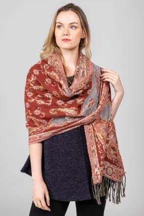 Patterned Paisley Scarf