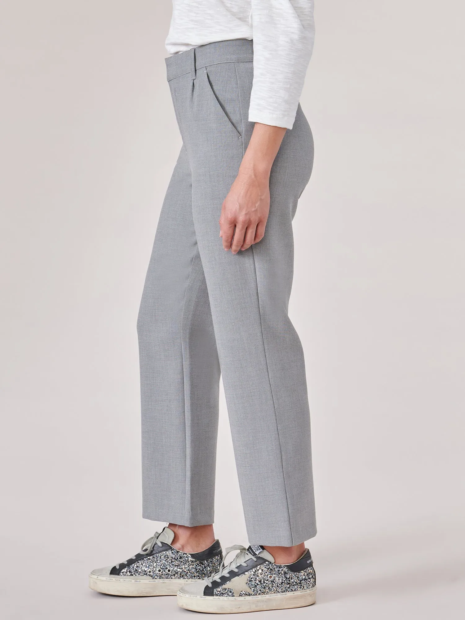 "Ab"solution® Skyrise Cropped Flare Trouser Pants