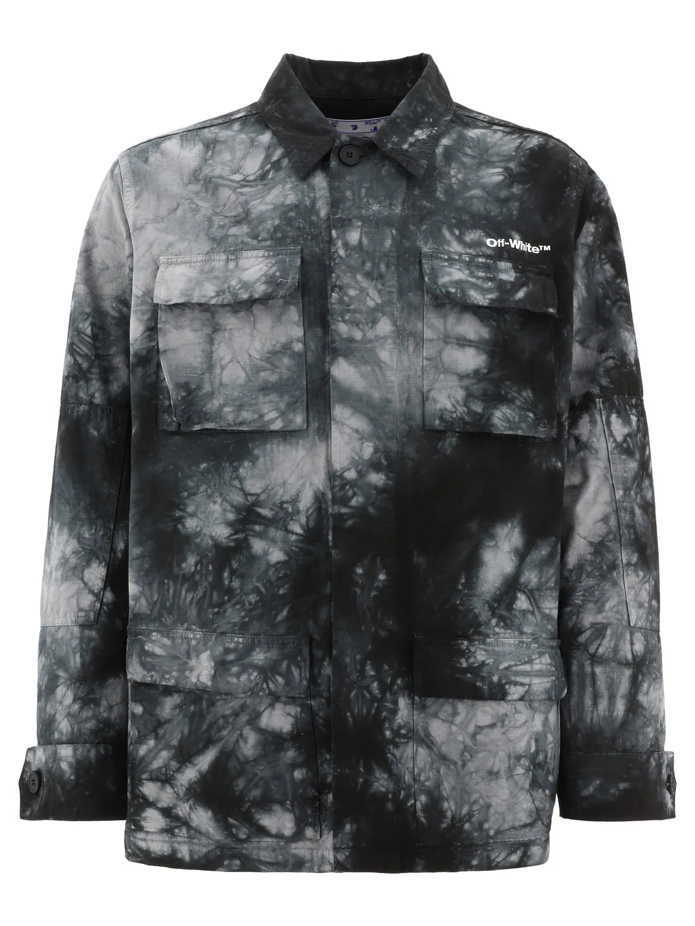 "ARROW TIE DYE" OVERSHIRT