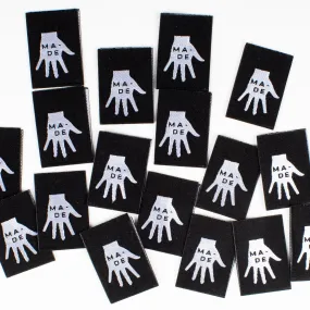 "MADE" Woven Labels | Pack of 10 | Kylie And The Machine