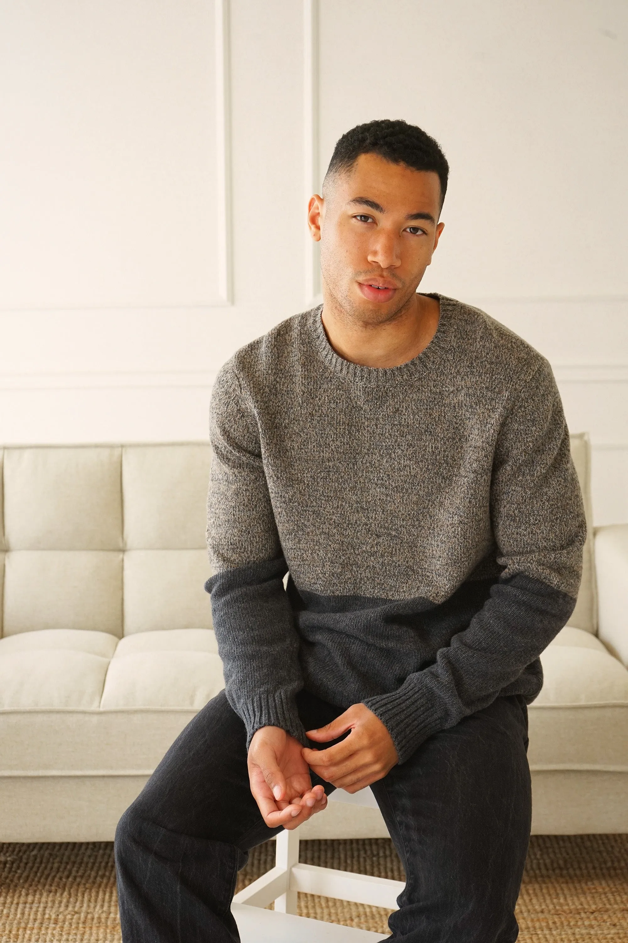 Riley-CB Colourblock Sweater