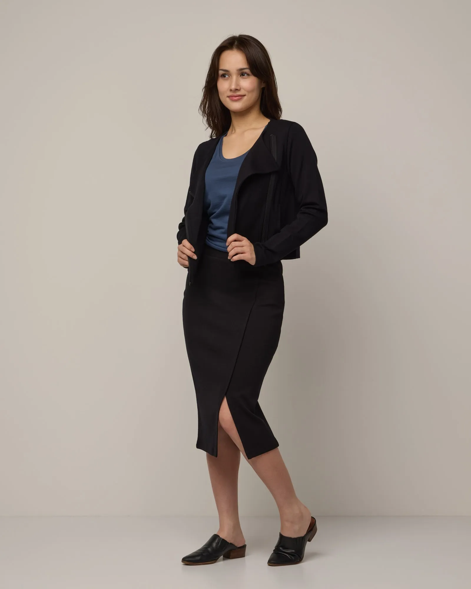 Rita Ponte Pencil Skirt