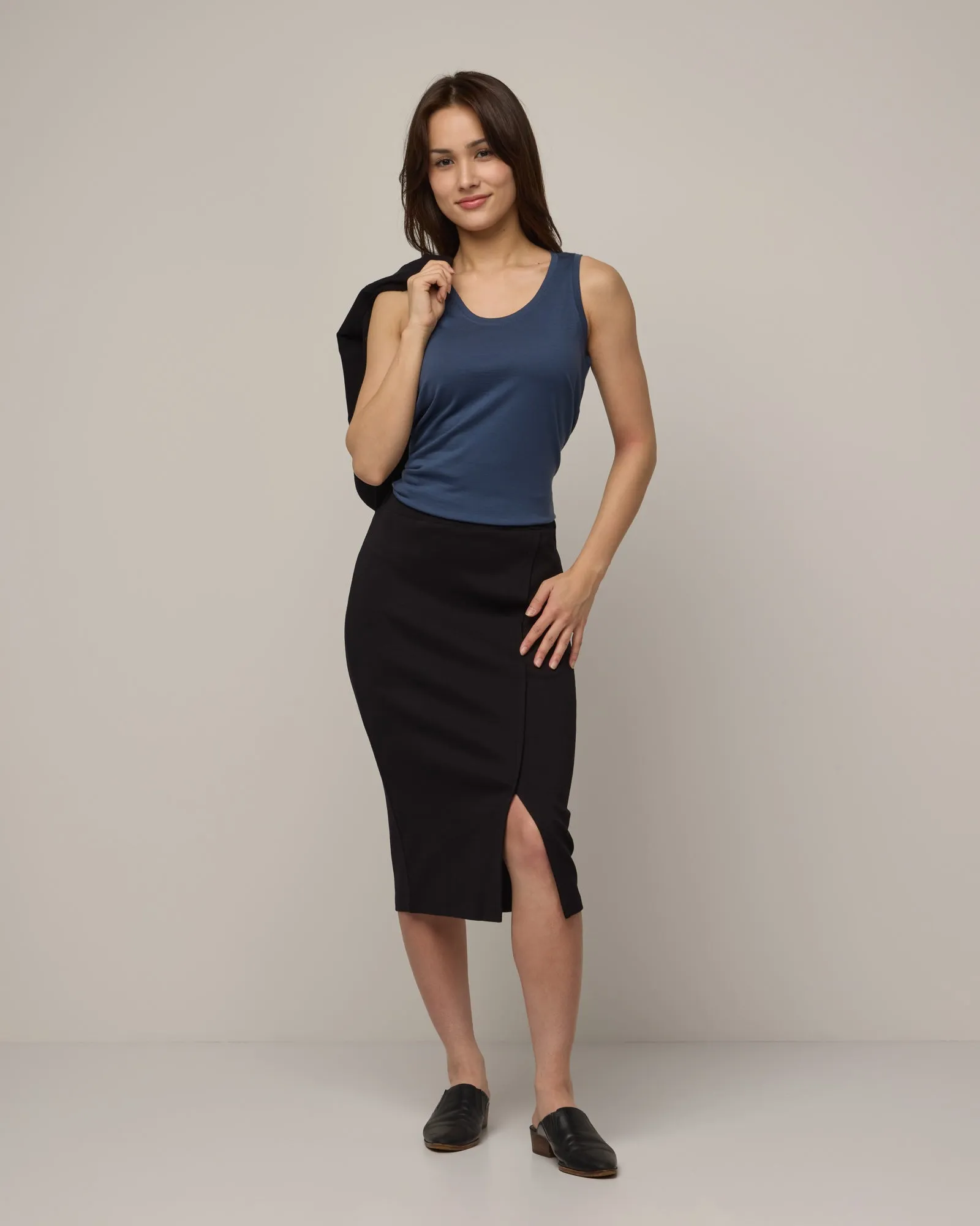 Rita Ponte Pencil Skirt