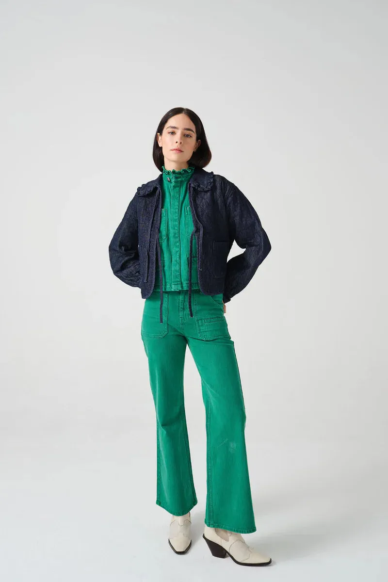 Seventy   Mochi Heidi Jacket Indigo Rinse