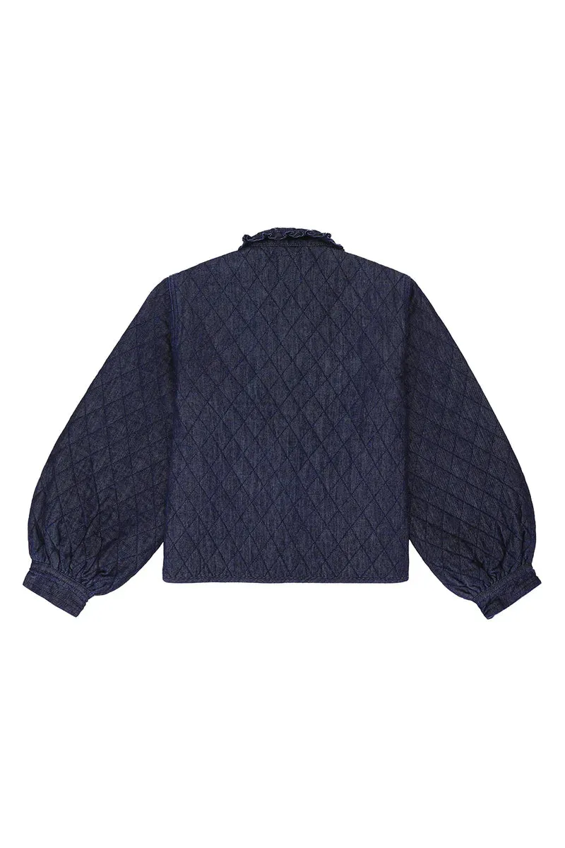 Seventy   Mochi Heidi Jacket Indigo Rinse