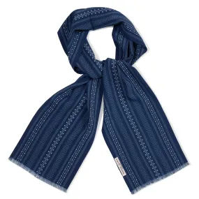 Silk Deco Print Scarf