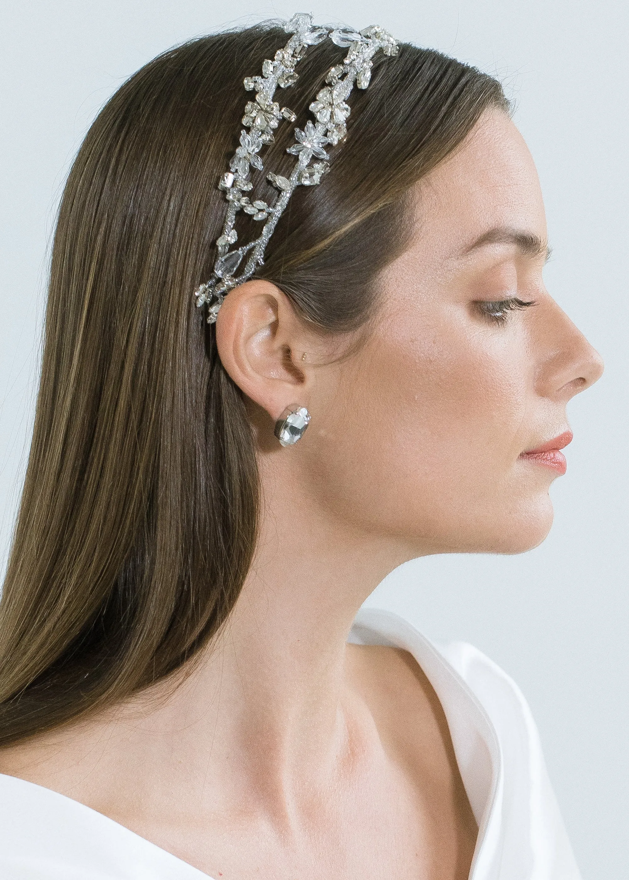 Susan Vine Headband -- Crystal