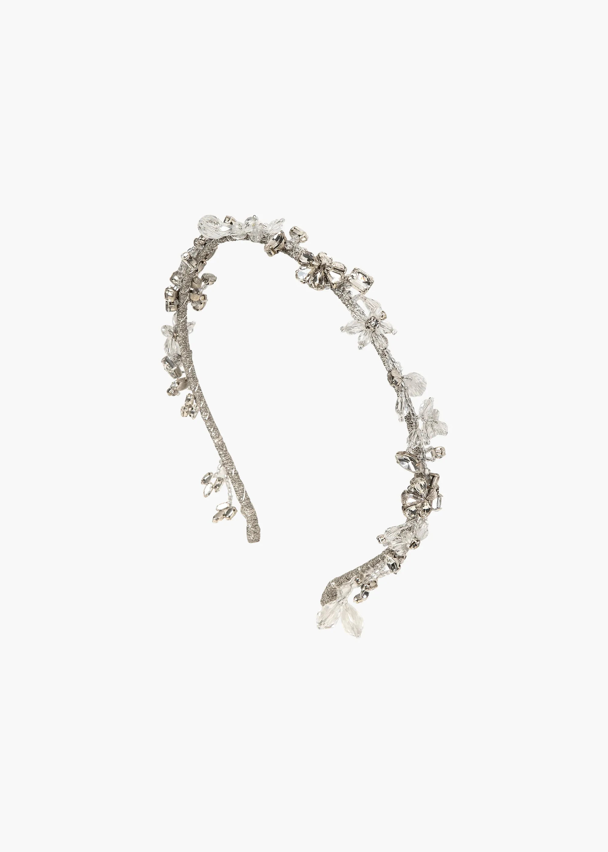 Susan Vine Headband -- Crystal