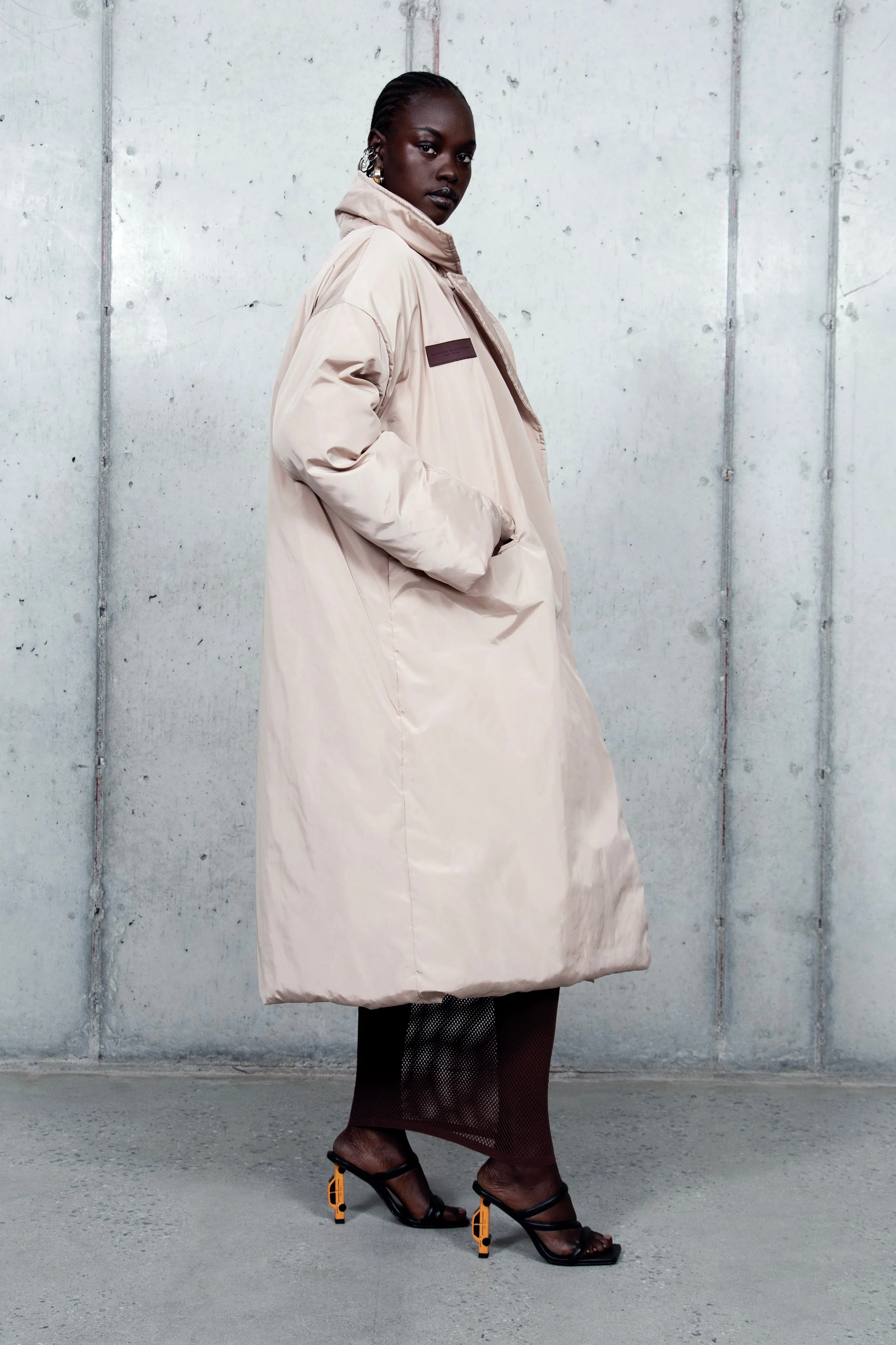 Tailored Puffer Coat