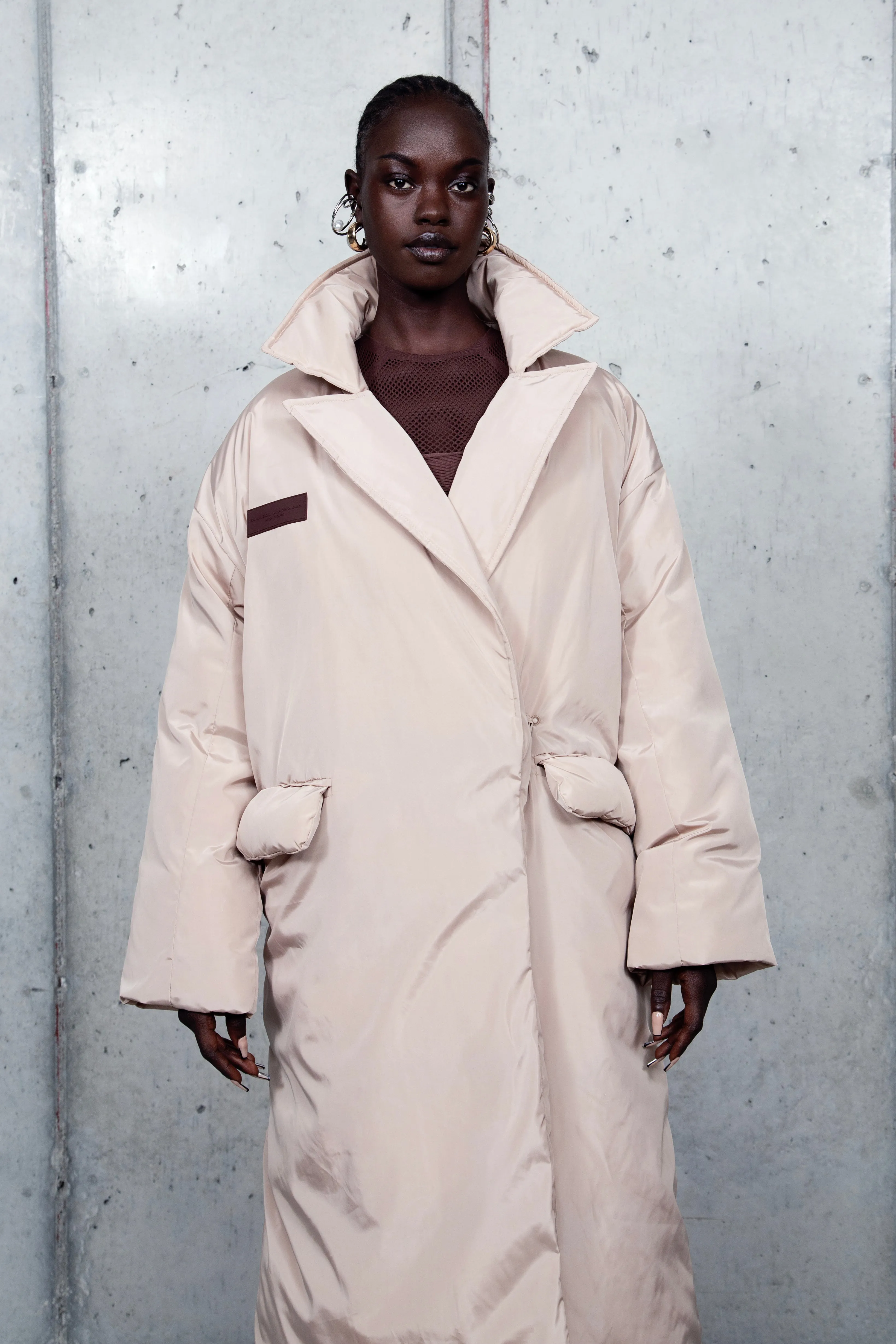 Tailored Puffer Coat