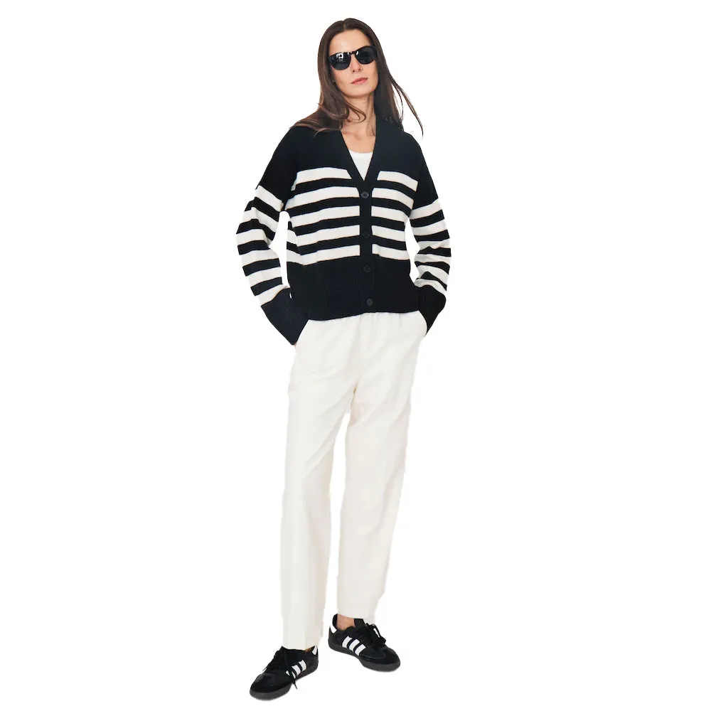 The Raffa in Black/Cream