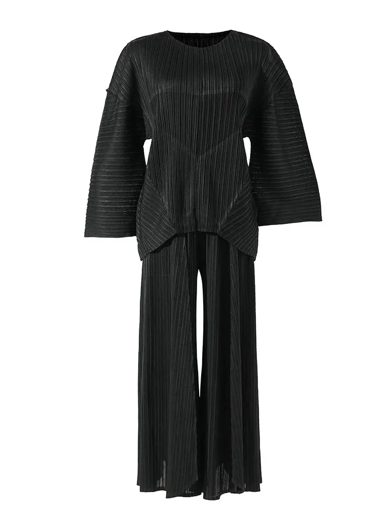 Women's Marina Pleated 2-Piece Pant Set