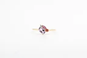 Yellow Gold Cluster Ring